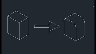 FILLET IN AUTOCAD ISOMETRIC [upl. by Nichola]