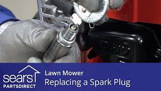 How to Replace the Spark Plug on a Lawn Mower [upl. by Haiacim]