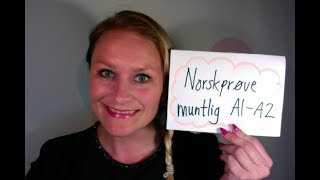 Video 367 Norskprøve muntlig A1A2 [upl. by Ari]