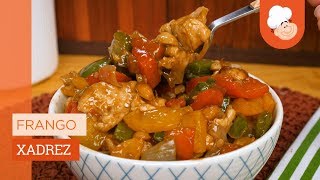 Frango xadrez — Receitas TudoGostoso [upl. by Leuqim]