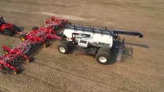 Bourgault Model 71300  The Worlds Largest Air Seeder [upl. by Adnamar562]