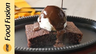 Sizzling Chocolate Brownie Recipe By Food Fusion [upl. by Chariot]