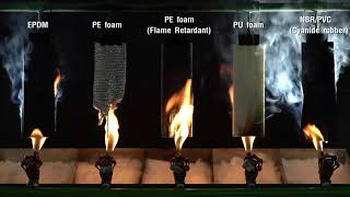 Flammability test Insulation [upl. by Mindi]