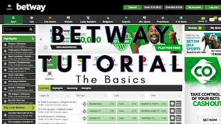 Betway Tutorial How to Deposit Bet and Withdraw [upl. by Nylcoj]