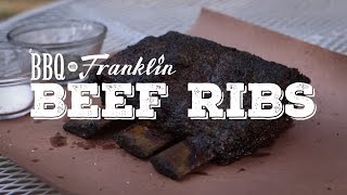 BBQ with Franklin Beef Ribs [upl. by Alix660]