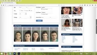 Free Arrest Records amp Mugshots [upl. by Garneau82]