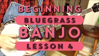 Learn to Play Bluegrass Banjo  Lesson 4 [upl. by Niatirb971]