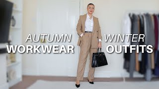 16 AUTUMNWINTER WORKWEAR OUTFITS [upl. by Tsiuqram]