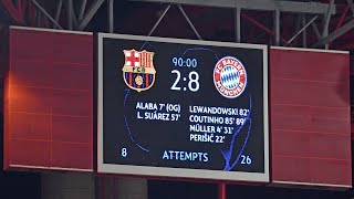 82 What a night Highlights FC Barcelona  FC Bayern [upl. by Qidas251]