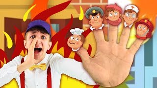 Jobs Song for Kids  Super Simple Nursery Rhymes – Professions Part 1 [upl. by Yrak]