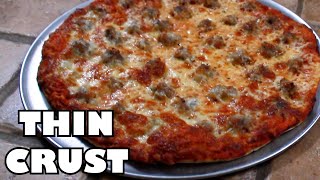 Perfect Chicago ThinCrust Tavern Style Pizza at Home [upl. by Acillegna47]