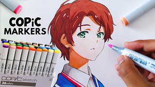 Are COPIC MARKERS Really WORTH IT Copic Sketch Markers Review [upl. by Ymirej]