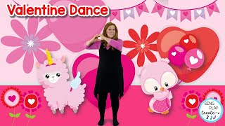 Valentines Day Dance quotValentine Dancequot❤ Valentines Day Brain Break Activity ❤Sing Play Create [upl. by Horn]