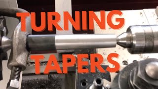 How to Turn Tapers on a Lathe  Offset Tailstock vs Taper Attachment [upl. by Reuben]