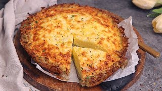 Quiche Lorraine in Hash Brown Crust [upl. by Nottap443]