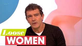 Antonio Banderas On Dakota Johnson  Loose Women [upl. by Bristow276]