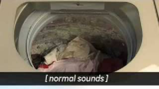 GE Profile Washer Normal Sounds [upl. by Nilatak681]