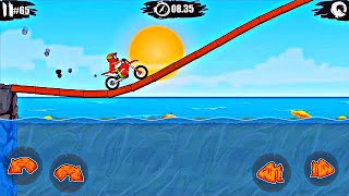 Moto X3M Bike Racing Games  Gameplay Walkthrough iOS Android 28 [upl. by Mazlack]