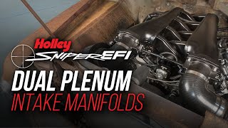 Sniper Dual Plenum Fabricated Intake Manifolds for LS Engines [upl. by Heman]