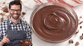 How to Make Silky Chocolate Ganache [upl. by Byrle749]