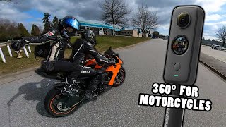 Is this the BEST 360 camera for Motorcycles  Insta360 ONE X2 [upl. by Elery943]