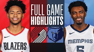 TRAIL BLAZERS at GRIZZLIES  FULL GAME HIGHLIGHTS  March 2 2024 [upl. by Yraeg506]