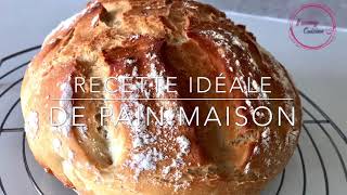 Pain maison à la croute dorée comme chez le boulanger [upl. by Ymerej]