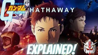 Gundam Hathaway Explained UC Timeline Explained [upl. by Ihcelek290]