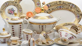 bone china dinner set Products  KAROSA [upl. by Sherurd431]