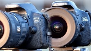 Canon 600DT3i vs 700DT5i Comparison Review [upl. by Questa]