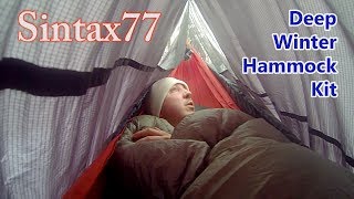 Deep Winter Hammock Camping System [upl. by Aiceila591]