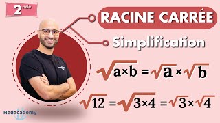 Racines carrées  Simplification [upl. by Sirah]