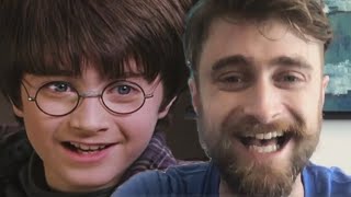 Daniel Radcliffe REACTS to Harry Potter Films’ 20th Anniversary Exclusive [upl. by Leivad]