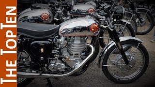 The Top Ten Best Classic British Motorcycles [upl. by Corrina]