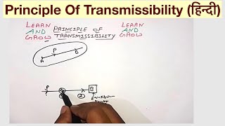 Principle Of Transmissibilityहिन्दी [upl. by Adley]