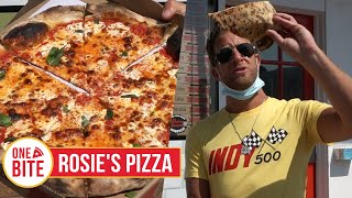 Barstool Pizza Review  Rosies Pizza Point Pleasant Beach NJ [upl. by Chiarra265]