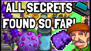 EVERY Rare Hidden SECRET Discovered In Stardew Valley [upl. by Weil648]