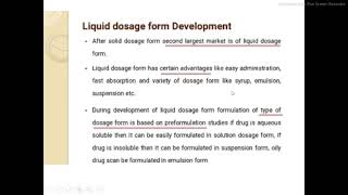 Application of Preformulation Studies [upl. by Esiralc]