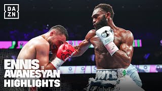 FIGHT HIGHLIGHTS  JARON ENNIS VS DAVID AVANESYAN [upl. by Oni]