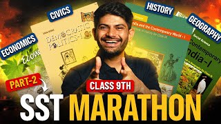 Class 9th  Complete SST Marathon Part 2 🔥  Digraj Singh Rajput  Next Toppers [upl. by Iroak7]