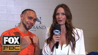 Thurman upbeat after loss to Pacquiao I know that I got his respect in the ring  PBC ON FOX [upl. by Stefan]