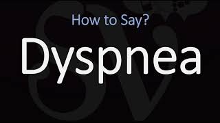 How to Pronounce Dyspnea CORRECTLY Meaning amp Pronunciation [upl. by Ansev687]