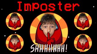 Imposter EVERY TIME HACK Playing Among Us  Royalty Gaming [upl. by Icul]