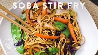 Soba Noodle Stir Fry  HONEYSUCKLE [upl. by Vivia]