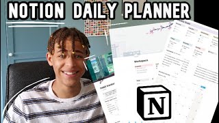 My Notion Daily planner  Organising My Week as a GCSE Student [upl. by Atnwahs]