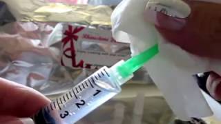 How to put E6000 glue into a syringe to make a glue dispenser for DIY craft projects [upl. by Fleisher]