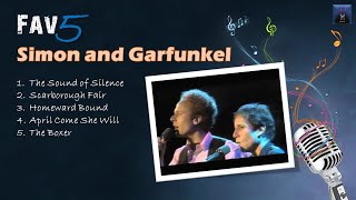 Simon amp Garfunkel  Fav5 Hits [upl. by Castorina]