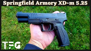 Springfield Armory XDm 525 Review  TheFirearmGuy [upl. by Annavaig]