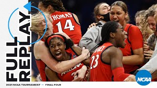 Arizona vs UConn 2021 Womens Final Four  FULL REPLAY [upl. by Mascia]