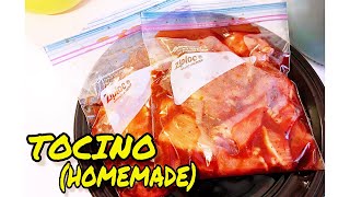 NEGOSYO IDEA TocinoHomemade How to Marinate amp Cook [upl. by Roddie]